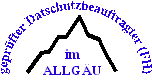 Logo Datenschutz im Allgäu